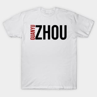 Guanyu Zhou Driver Name - 2022 Season T-Shirt